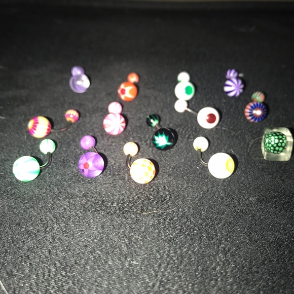 🌴Belly Button Ring Bundle - Picture 2 of 5